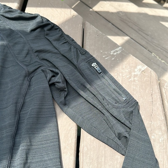 Athleta Pacifica Contour 1/2 Zip Swim Shirt Womens Large Black Long Sleeve - Picture 8 of 9